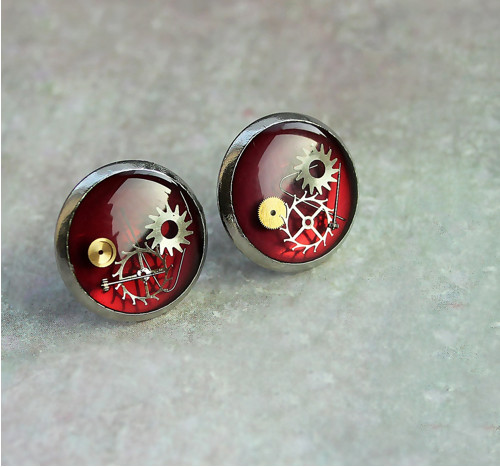 Light burgundy circles — foto 1