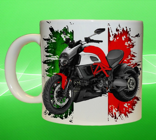 Hrneček s motorkou DUCATI — foto 1