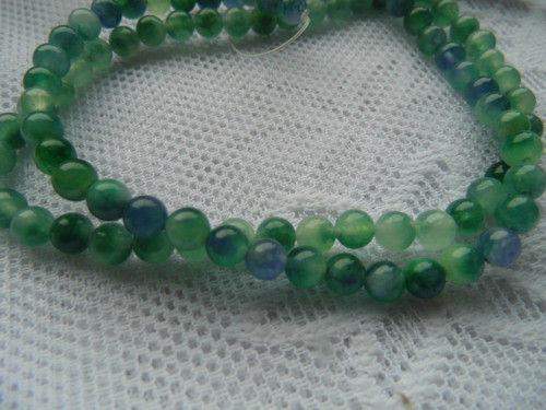 Přírodní Jade korálek 6mm/4ks/