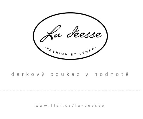 Nákupní poukaz 700 Kč u prodejce la déesse — foto 1
