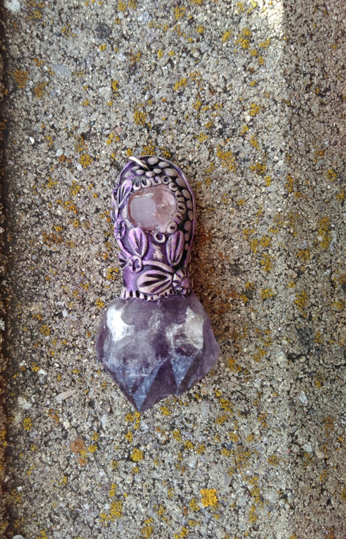 Ametystový vřes - amulet — foto 1