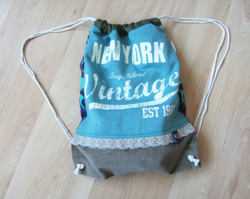 Batůžek / string bag Vintage New York — foto 1