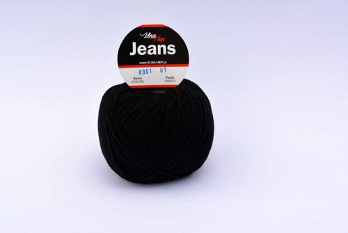 Jeans odstín 8001 černá