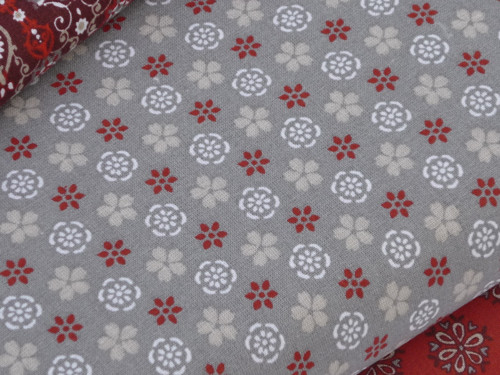 Les minis beige/rouge- Yvette STOF
