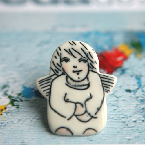 Anděl Miloslav (porcelán.brož) — foto 1