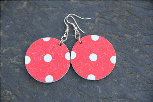 Puntíkaté - červené