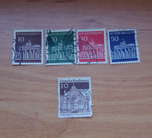 Sada známek, Bundespost