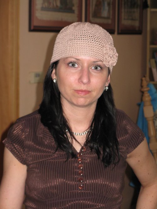 Háčkovaná čepka — foto 1