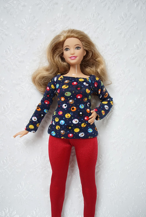 Komplet pro Barbie 2016 - curvy - baculku — foto 1