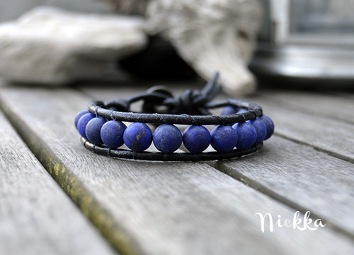 Modrý - lapis lazuli — foto 1