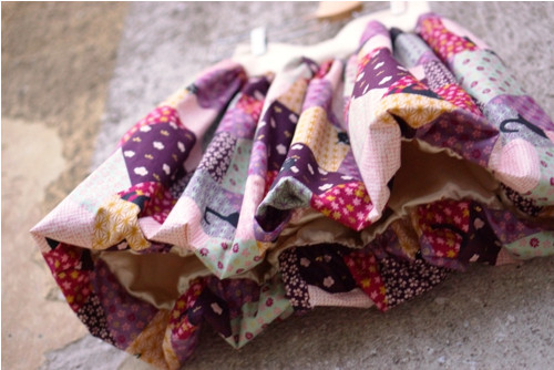 Balonová sukně Hyakka Ryoran Neko Patchwork — foto 1