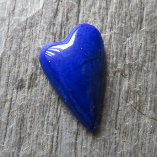 R Lapis lazuli Extra, přírodní, srdíčko č.05 — foto 1
