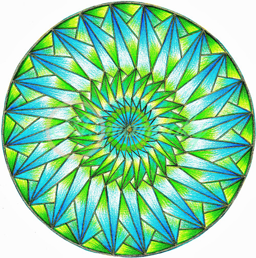 Mandala "Iluze"