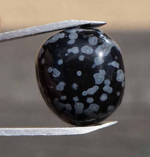 Obsidián sněžný D7122 — foto 1