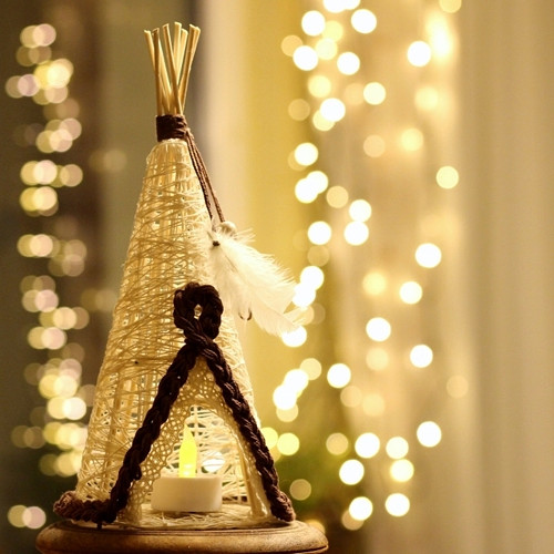 Svítící Teepee — foto 1