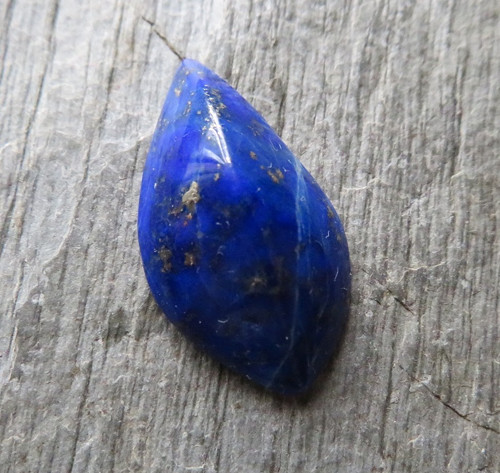 Lapis lazuli Extra, přírodní, kabošon č.1 — foto 1