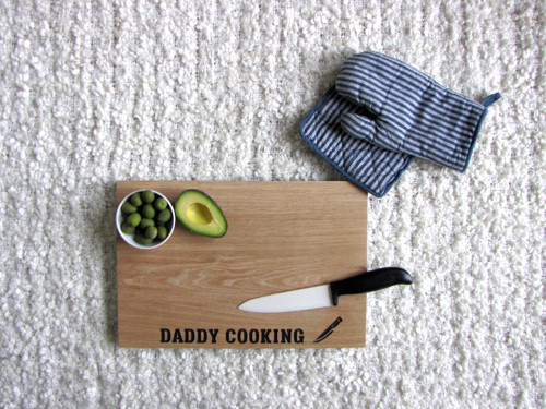 Dřevěné prkénko "Daddy cooking" — foto 1