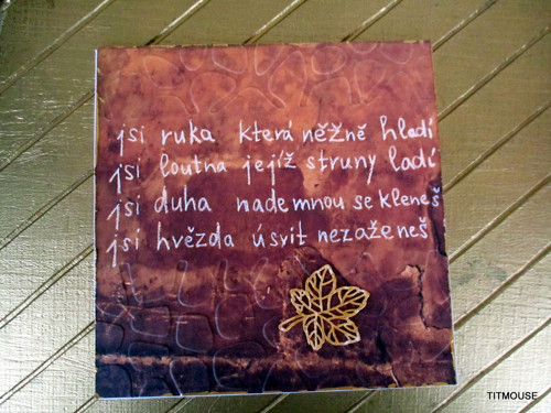 Báseň na zdi I. — foto 1