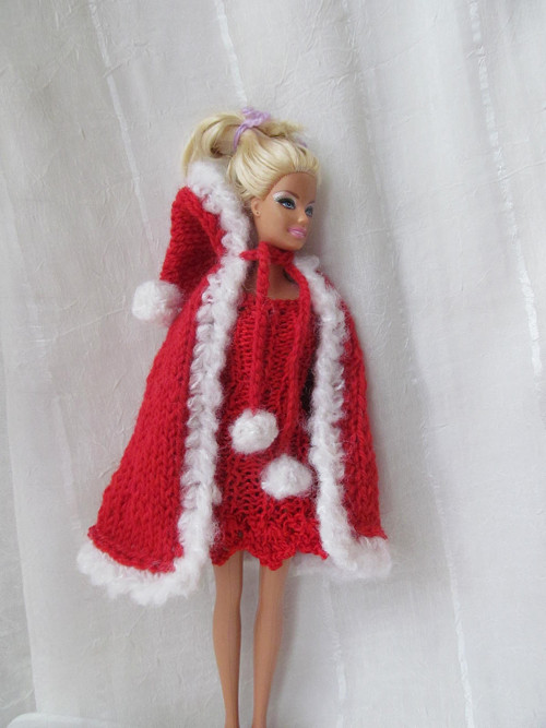 Karkulkovský plášť pro Barbie — foto 1