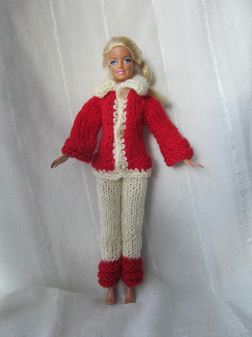 Kalhoty a kabátek pro Barbie — foto 1