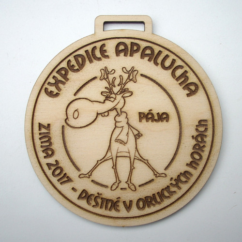 MEDAILE na přání "EXPEDICE APALUCHA 2017" — foto 1