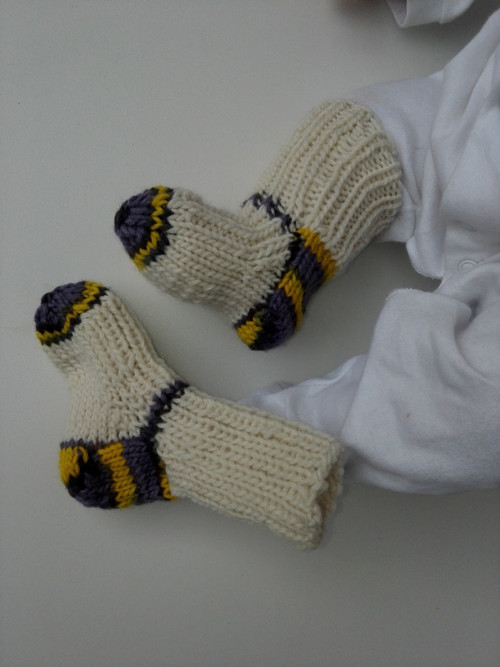 Vlněné ponožky vel. 10-12cm... — foto 1