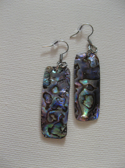 ABALONE- náušnice — foto 1