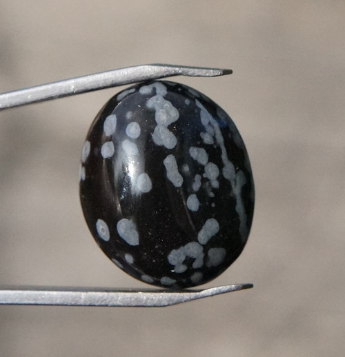 Obsidián sněžný D7223 — foto 1