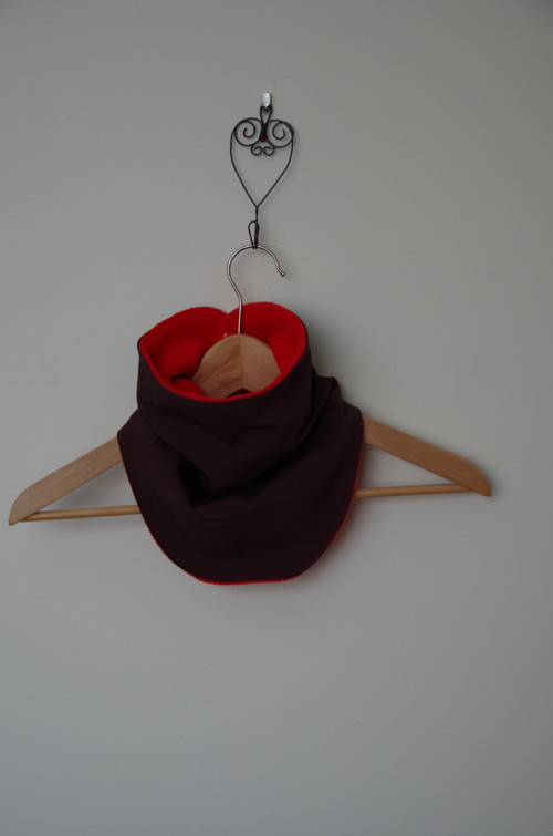 Oboustranný nákrčník fleece-softshell — foto 1