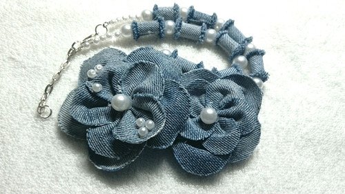Náhrdelník DENIM PEARL — foto 1