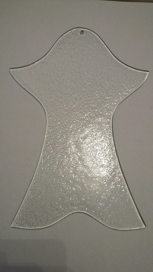 Skleněné závěsy - anděl 14,8 x 21 cm