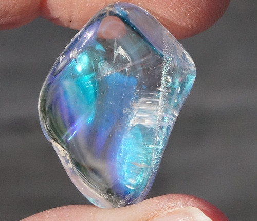 Výběrový křišťál - aqua aura AA D7357 — foto 1