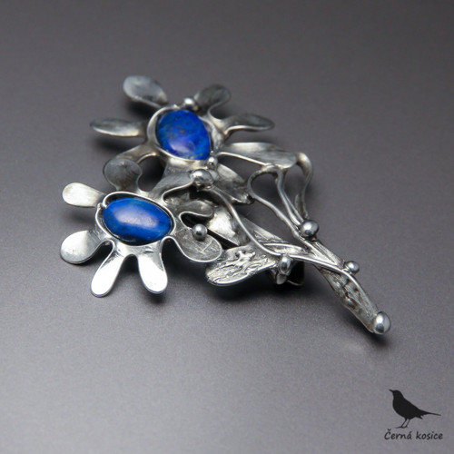 Kopretinky (Lapis lazuli) - brož — foto 1