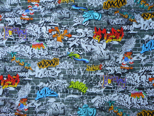 Úplet - graffiti — foto 1