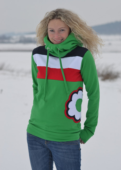 Zelená mikina — foto 1