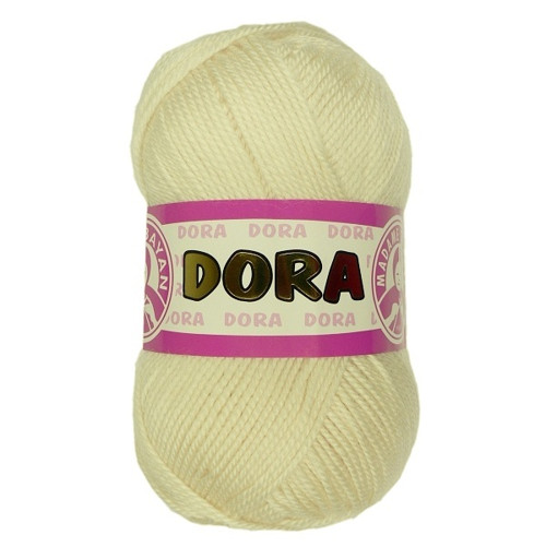 Pletací příze Dora / 004 - smetanová — foto 1