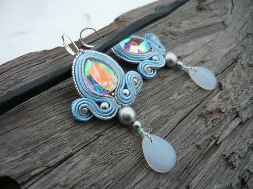 Soutache Náušnice Heavenly Dream — foto 1