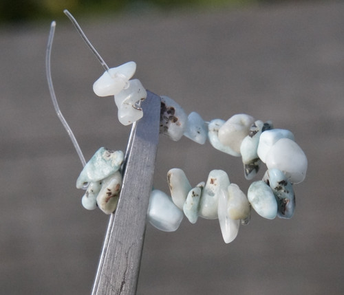 Vrtané zlomky - larimar D7502 — foto 1