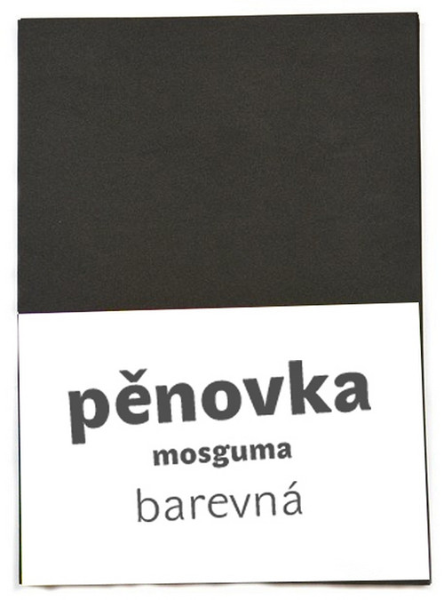 Mosguma, PĚNOVKA, černá , A4, cca 2mm — foto 1
