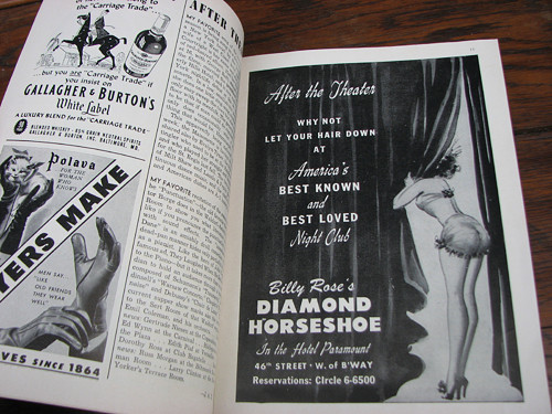 ZIEGFELD THEATRE - program, prospekt, 40. léta — foto 1