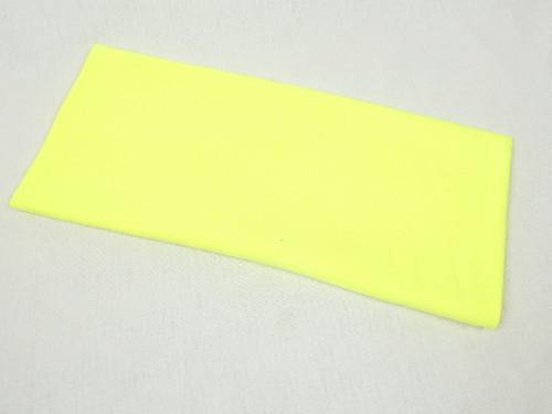 Zbytková metráž náplet neon žlutý - 50 cm