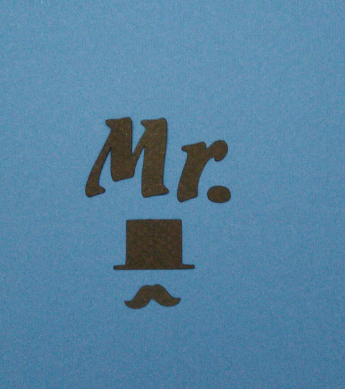 Svatební dekorace Mr.