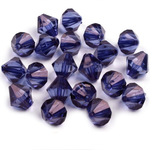 Lucerna, modrá královská, 11 mm (20ks)