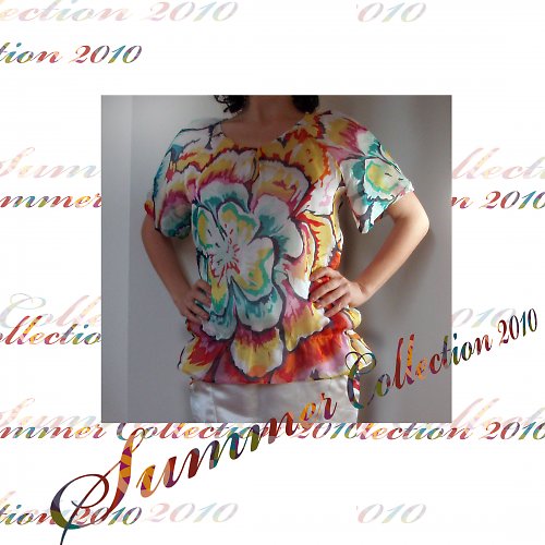 Hedvábná halenka - Summer collection 2010 — foto 1