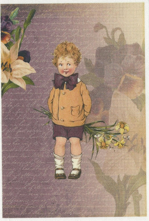 Bavlněná látka - panel 12,5 x 19 cm