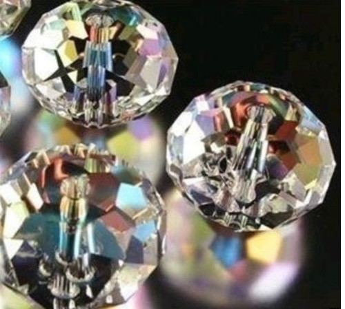 Swarovski_components rondelky 4x6 mm - 10 ks — foto 1