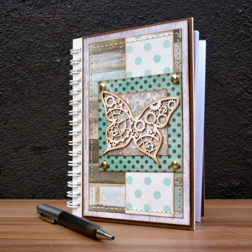 Notes A6: Steampunk motýl — foto 1