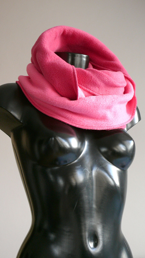 Nákrčník Doublecolour Fleece/Fuchsia&NeonPink