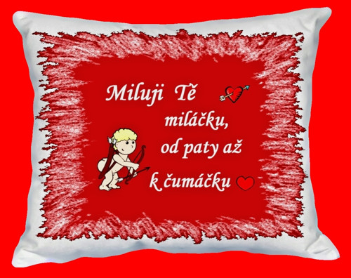 Polštářek Svatý Valentýn č. 86
