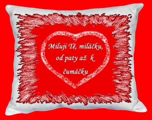 Polštářek Svatý Valentýn č. 84
